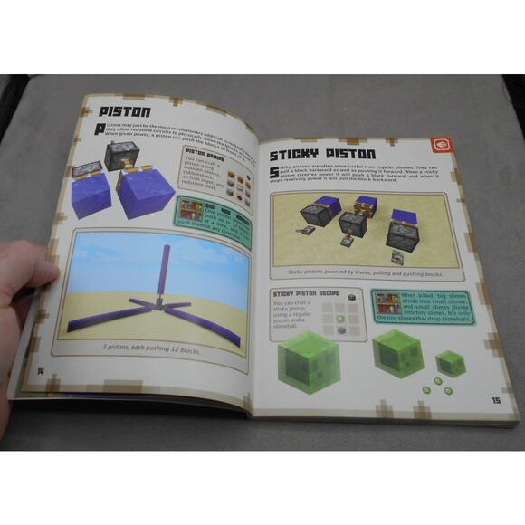 Minecraft: Redstone Handbook by Nick Farwell Paperback - Picture 6 of 9